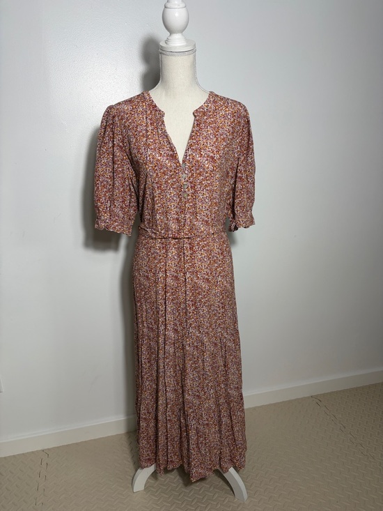 Rails Dresses & Skirts - Rails Floral Pink Button-Front Maxi Dress Large